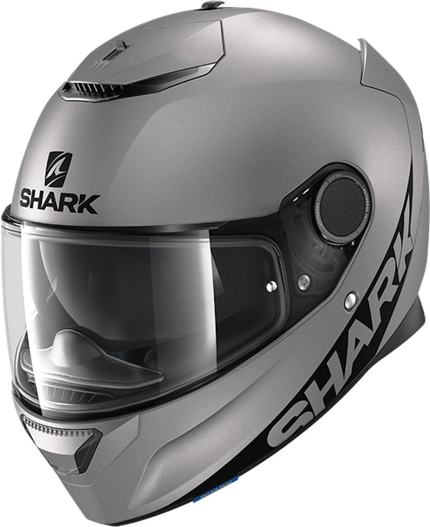 Shark Spartan 1.2 Blank Zwart Antraciet Matt AMA 3 Shark Spartan 1.2 Blank Zwart Antraciet Matt AMA - Afbeelding 3
