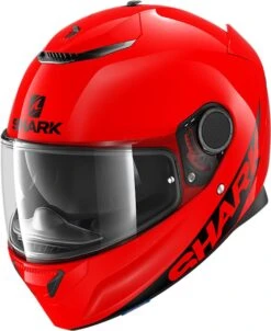 Shark Spartan 1.2 Blank Rood Glans Integraalhelm