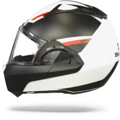 Shark Evo GT Sean WKR Wit Zwart Rood Systeemhelm 8 Shark Evo GT Sean WKR Wit Zwart Rood Systeemhelm -Shark Helm Korting Shark evo gt sean gt sean white black red wkr.11