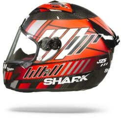 Shark Race-R Pro Carbon Zarco Speedblock Carbon Rood Wit DRW Integraalhelm -Shark Helm Korting Shark race r pro carbon zarco speedblock carbon red white drw.11