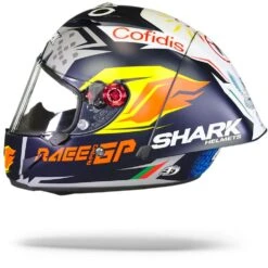 Shark Race-R Pro GP Oliveira Signature Mat Blauw Zilver Wit BSW Integraalhelm 8 Shark Race-R Pro GP Oliveira Signature Mat Blauw Zilver Wit BSW Integraalhelm -Shark Helm Korting Shark race r pro gp oliveira signature mat blue silver white bsw.11
