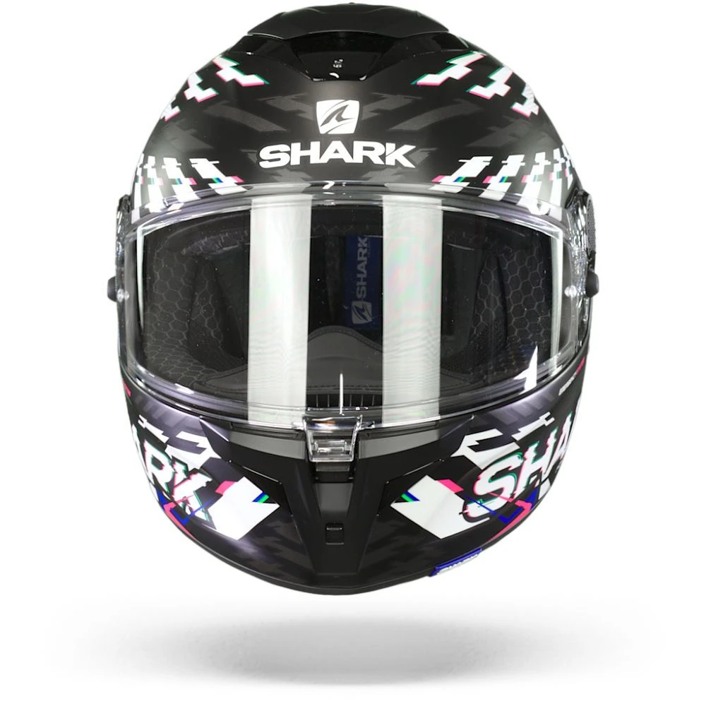 Shark Spartan GT Bcl. Micr. E-Brake Mat Mat Zwart Blauw Antraciet KBA Integraalhelm 6 Shark Spartan GT Bcl. Micr. E-Brake Mat Mat Zwart Blauw Antraciet KBA Integraalhelm - Afbeelding 6