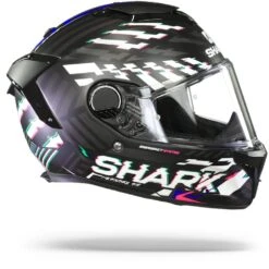 Shark Spartan GT Bcl. Micr. E-Brake Mat Mat Zwart Blauw Antraciet KBA Integraalhelm