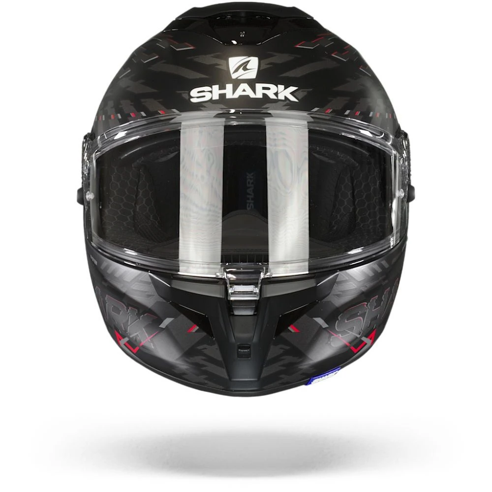 Shark Spartan GT Bcl. Micr. E-Brake Mat Mat Zwart Rood Antraciet KRA Integraalhelm 6 Shark Spartan GT Bcl. Micr. E-Brake Mat Mat Zwart Rood Antraciet KRA Integraalhelm - Afbeelding 6