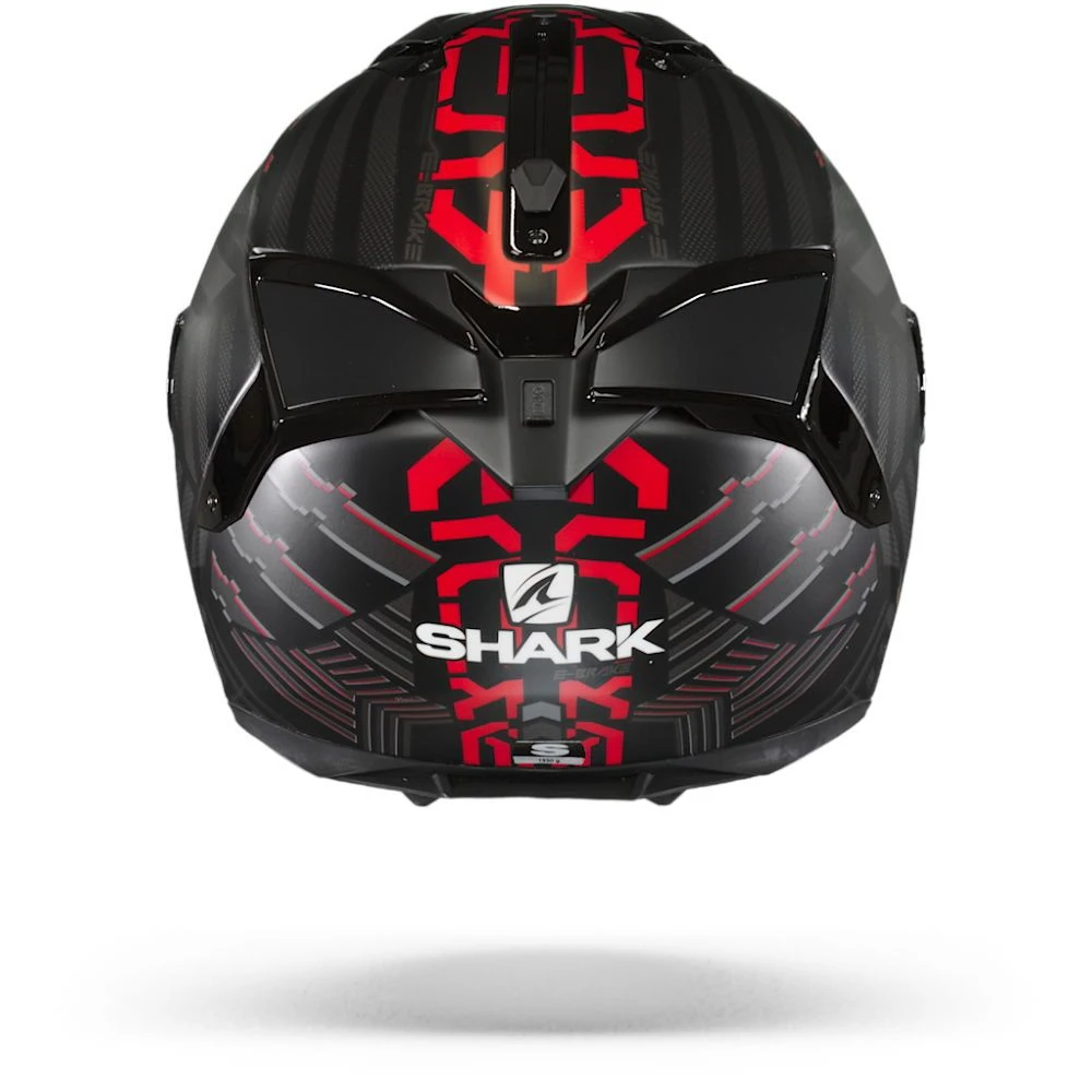 Shark Spartan GT Bcl. Micr. E-Brake Mat Mat Zwart Rood Antraciet KRA Integraalhelm 5 Shark Spartan GT Bcl. Micr. E-Brake Mat Mat Zwart Rood Antraciet KRA Integraalhelm - Afbeelding 5