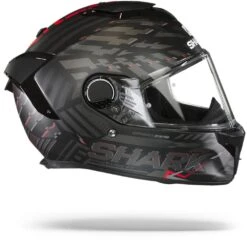 Shark Spartan GT Bcl. Micr. E-Brake Mat Mat Zwart Rood Antraciet KRA Integraalhelm 9 Shark Spartan GT Bcl. Micr. E-Brake Mat Mat Zwart Rood Antraciet KRA Integraalhelm -Shark Helm Korting Shark spartan gt bcl micr e brake mat mat black red anthracite kra.29