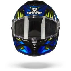 Shark Spartan GT Bcl. Micr. Replikan Zwart Chrom Blauw KUB Integraalhelm -Shark Helm Korting Shark spartan gt bcl micr replika black chrom blue kub.01