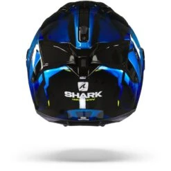 Shark Spartan GT Bcl. Micr. Replikan Zwart Chrom Blauw KUB Integraalhelm -Shark Helm Korting Shark spartan gt bcl micr replika black chrom blue kub.19
