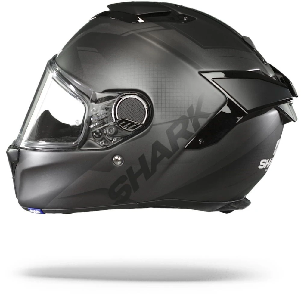 Shark Spartan GT Blank Mat Bcl. Micr. Zwart Antraciet Anthracite KAA Integraalhelm 3 Shark Spartan GT Blank Mat Bcl. Micr. Zwart Antraciet Anthracite KAA Integraalhelm - Afbeelding 3