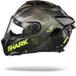 Shark Spartan GT Carbon Urikan Mat Carbon Antraciet Geel DAY Integraalhelm -Shark Helm Korting Shark spartan gt carbon urikan mat carbon anthracite yellow day.11