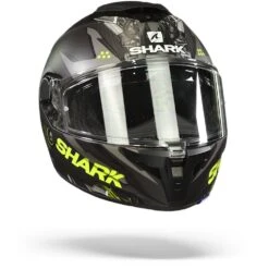 Shark Spartan GT Carbon Urikan Mat Carbon Antraciet Geel DAY Integraalhelm -Shark Helm Korting Shark spartan gt carbon urikan mat carbon anthracite yellow day.35