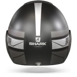 Shark Street Drak Tribute Rm Mat Zwart Chrom Zilver KUS Jethelm -Shark Helm Korting Shark street drak tribute rm matt black chrom silver kus.19