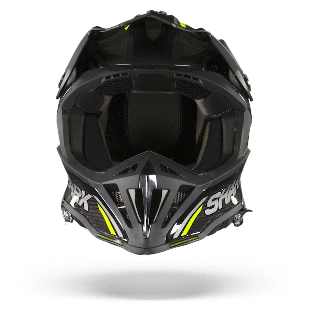 Shark Varial RS Carbon Flair Carbon Geel Carbon DYD Crosshelm 3 Shark Varial RS Carbon Flair Carbon Geel Carbon DYD Crosshelm - Afbeelding 3