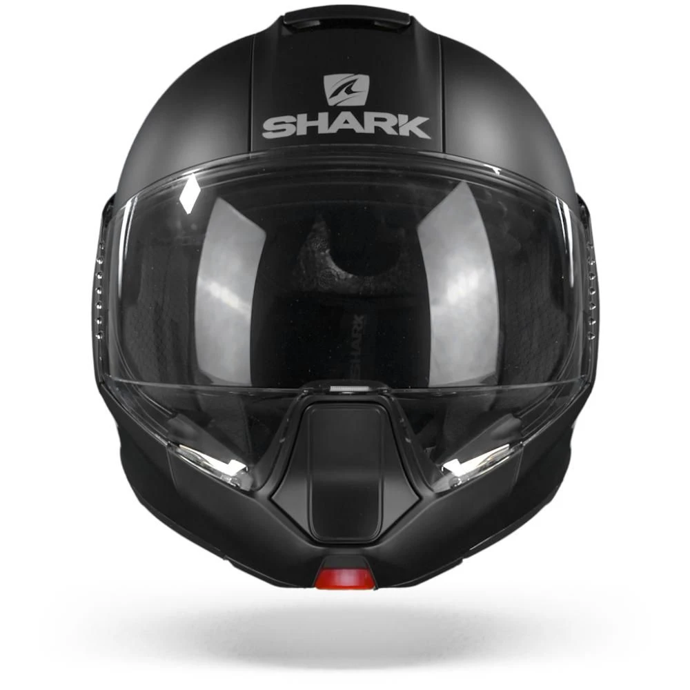 Shark Evojet KMA Blank Mat Zwart Systeemhelm 5 Shark Evojet KMA Blank Mat Zwart Systeemhelm - Afbeelding 5