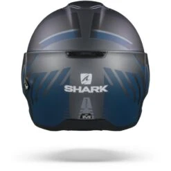 Shark Evojet Vyda Mat Antraciet Blauw Zwart ABK -Shark Helm Korting SharkEvojetVydaMatABK.19