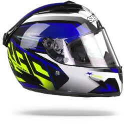 Shark Race-R Pro Aspy Zwart Blauw Geel KBY -Shark Helm Korting SharkRaceRProAspyKBY.29