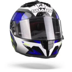 Shark Race-R Pro Aspy Zwart Blauw Geel KBY -Shark Helm Korting SharkRaceRProAspyKBY.35