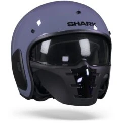 Shark S-Drak 2 Blank Nardo Grijs Jethelm -Shark Helm Korting SharkS Drak2S01GreyNardo.35