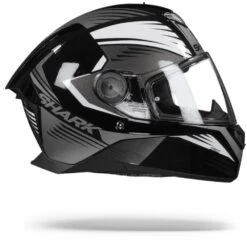 Shark Skwal 2.2 Hallder Zwart Wit Antraciet Integraalhelm