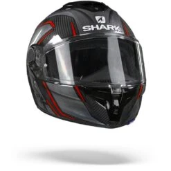 Shark Spartan GT Carbon Kromium DUR Carbon Chroom Rood Integraalhelm -Shark Helm Korting SharkSpartanGTKromiumDUR.35