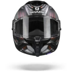 Shark Spartan GT Replican Mat KUS Zwart Chrome Zilver Integraalhelm -Shark Helm Korting SharkSpartanGTReplikanKUS.01