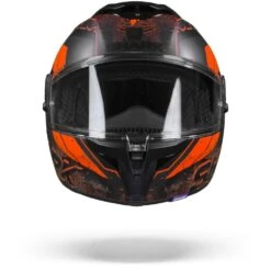 Shark Spartan GT Ryser Mat Zwart Antraciet Oranje Integraalhelm -Shark Helm Korting SharkSpartanGTRyserMatKAO.01