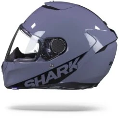 Shark Spartan 1.2 Blank Nardo Grijs Glans Integraalhelm -Shark Helm Korting SharkSpartanS01GreyNardo.11