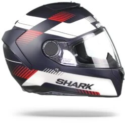 Shark Spartan 1.2 Strad Mat Blauw Wit Rood BWR