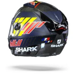 Shark Race-R Pro Carbon Zarco Speedblock Carbon Blauw Rood Integraalhelm -Shark Helm Korting Shark race r pro carbon zarco speedblock carbon blue red.15