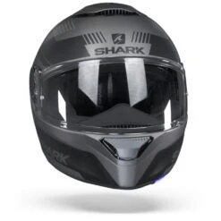 Shark Spartan 1.2 Strad Mat Zwart Antraciet Zilver Integraalhelm -Shark Helm Korting Shark spartan 1.2 strad man anthracite black silver.36