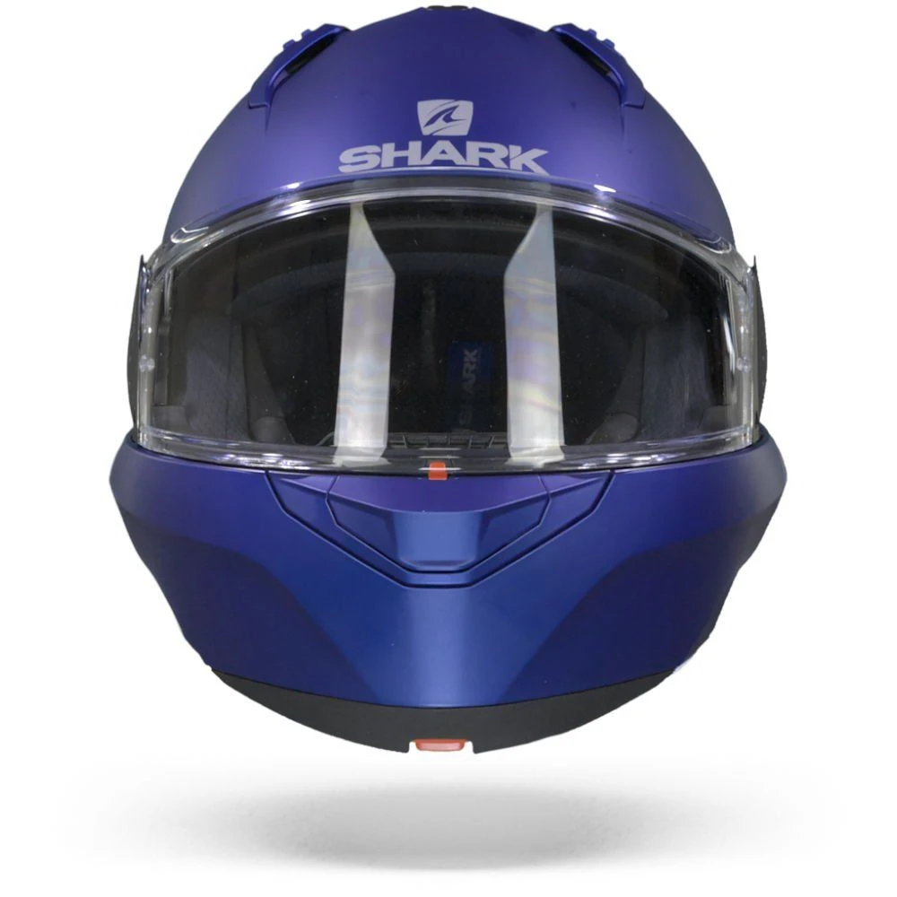 Shark Evo GT Blank Mat Electric Blauw Systeemhelm 5 Shark Evo GT Blank Mat Electric Blauw Systeemhelm - Afbeelding 5