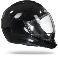 Shark Evojet BLK Blank Zwart Systeemhelm -Shark Helm Korting Sharkevojetblankblack.29