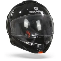 Shark Evojet BLK Blank Zwart Systeemhelm -Shark Helm Korting Sharkevojetblankblack.35
