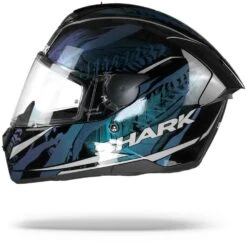 Shark D-Skwal 2 Shigan Zwart Violet Glitter KVX Integraalhelm -Shark Helm Korting d skwal 2 shigan kvx black violet glit.10 1