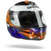 Shark Race-R Pro Carbon Lorenzo 2019 DBR Carbon Blauw Rood Integraalhelm