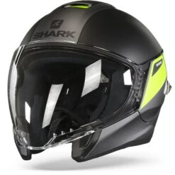 Shark Citycruiser Karonn Mat Antraciet Geel Zwart AYK Jethelm -Shark Helm Korting shark citycruiser karonn mat anthracite yellow black ayk frontpage
