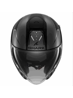 Shark Citycruiser Krestone Mat Zwart Antraciet Zilver KAS Jethelm -Shark Helm Korting shark citycruiser krestone mat black anthracite silver kas 3