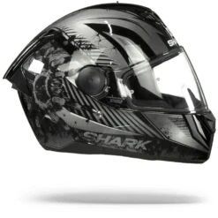 Shark D-Skwal 2 Atraxx Zwart Antraciet Zilver KAS Integraalhelm -Shark Helm Korting shark d skwal 2 atraxx black anthracite silver kas.29