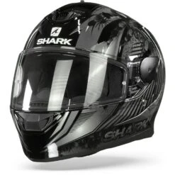 Shark D-Skwal 2 Atraxx Zwart Antraciet Zilver KAS Integraalhelm -Shark Helm Korting shark d skwal 2 atraxx black anthracite silver kas frontpage