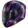 Shark D-Skwal 2 Atraxx Zwart Violet Glitter KVX Integraalhelm