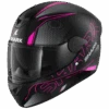 Shark D-Skwal 2 Cadium Mat Zwart Violet Zwart KVK Integraalhelm