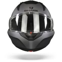 Shark Evo ES Kedje Mat Zwart Antraciet Zwart KAK Systeemhelm 10 Shark Evo ES Kedje Mat Zwart Antraciet Zwart KAK Systeemhelm -Shark Helm Korting shark evo es kedje mat black anthracite black kak.01