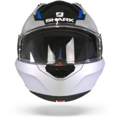 Shark Evo GT Sean Zwart Zilver Blauw KSB Systeemhelm -Shark Helm Korting shark evo gt sean black silver blue ksb.01