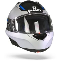 Shark Evo GT Sean Zwart Zilver Blauw KSB Systeemhelm -Shark Helm Korting shark evo gt sean black silver blue ksb.35