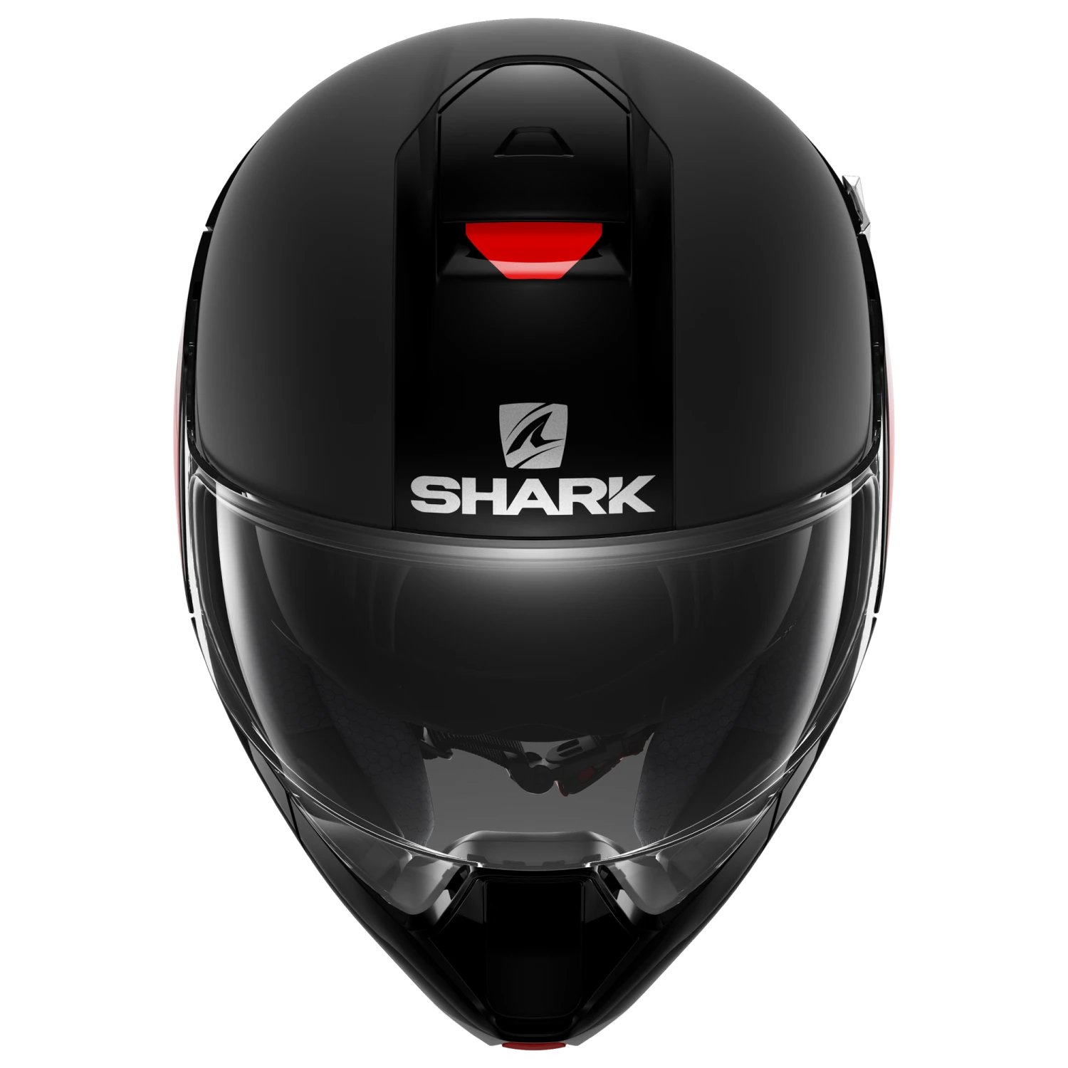 Shark Evojet Karonn Mat Zwart Rood Zwart KRK Systeemhelm 1 Shark Evojet Karonn Mat Zwart Rood Zwart KRK Systeemhelm
