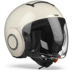 Shark Nano Swarovski Crystal Blank PAR Roze Powder Jethelm -Shark Helm Korting shark nano swarovski par.33 1