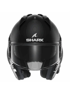 Shark Pack Evo GT N-Com B802 Blank Mat Zwart Mat KMA Systeemhelm -Shark Helm Korting shark pack evo gt n com b802 blank mat black mat kma 6