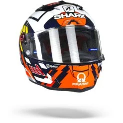 Shark Race-R Pro GP Zarco Signature Blauw Wit Rood BWR Integraalhelm -Shark Helm Korting shark race r pro gp zarco signature blue white red bwr.35