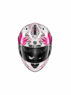 Shark Ridill 1.2 Nelum White Black Violet Full Face Helmet 7 Shark Ridill 1.2 Nelum White Black Violet Full Face Helmet -Shark Helm Korting shark ridill 1 2 nelum white black violet full face helmet 3