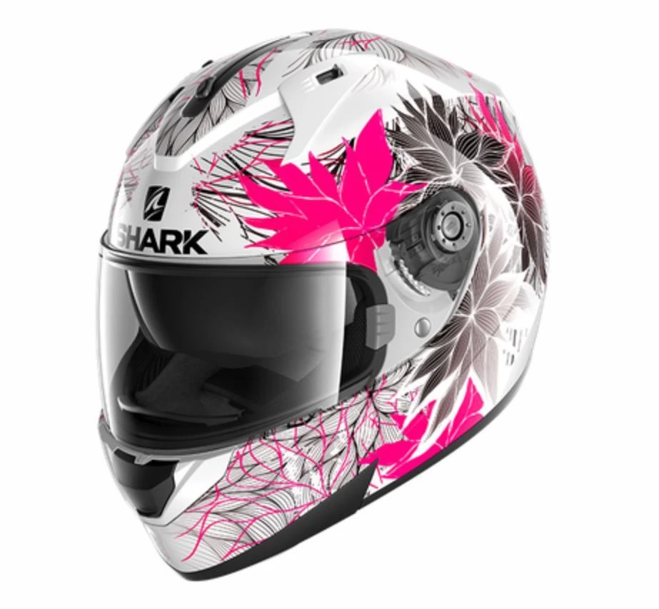 Shark Ridill 1.2 Nelum White Black Violet Full Face Helmet 1 Shark Ridill 1.2 Nelum White Black Violet Full Face Helmet